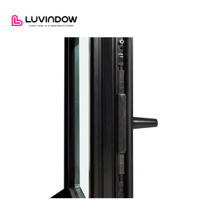 Impact Resistant Energy Saving Thin Frame Aluminum Windows Stainless Steel for Apartment Multi Family Complex Construction