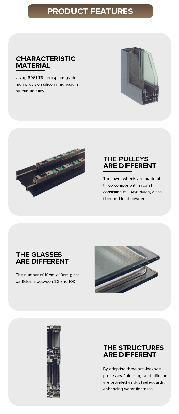 Indoor Aluminum Sliding Door Black Slim Frame Double Glazed Tempered Glass Interior Partition Door for Kitchen Living Room