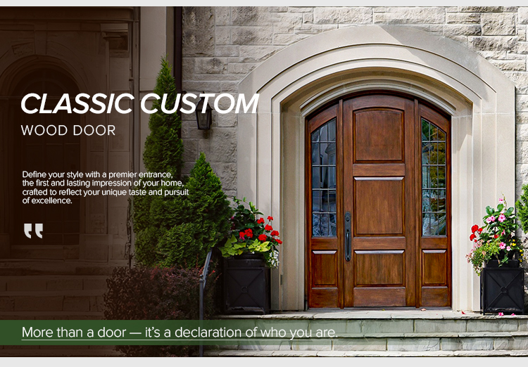 Custom Entrance Door Showcase