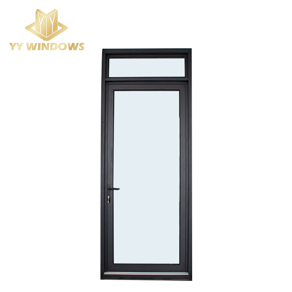 ISO Certificated Factory With NFRC House Apartment Project Hurricane Impact Protection Glass French Doors Patio Casement Door