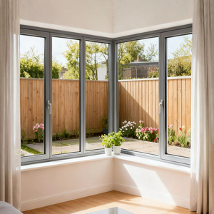 Aluminum Exterior Sliding Windows for Villas Modern Stackable Balcony Living Room Staircase Warehouse Use Horizontal Soundproof