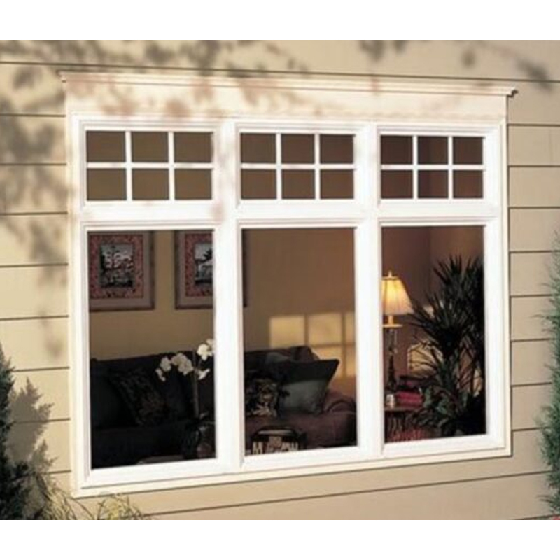 Hihaus Thermal Aluminum Nail Fin Double Pane Casement Replacement windows
