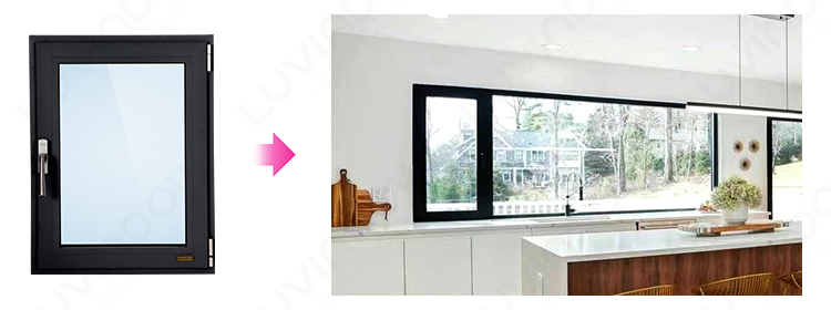 Tilt Turn Window Installation Scene