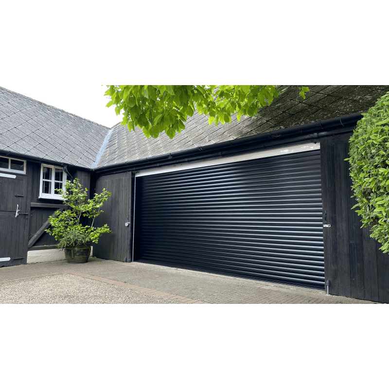 Powder Coated Tambour Door Roller Shutter Aluminium Typhoon Roller Shutter Door Electric Rolling up Door