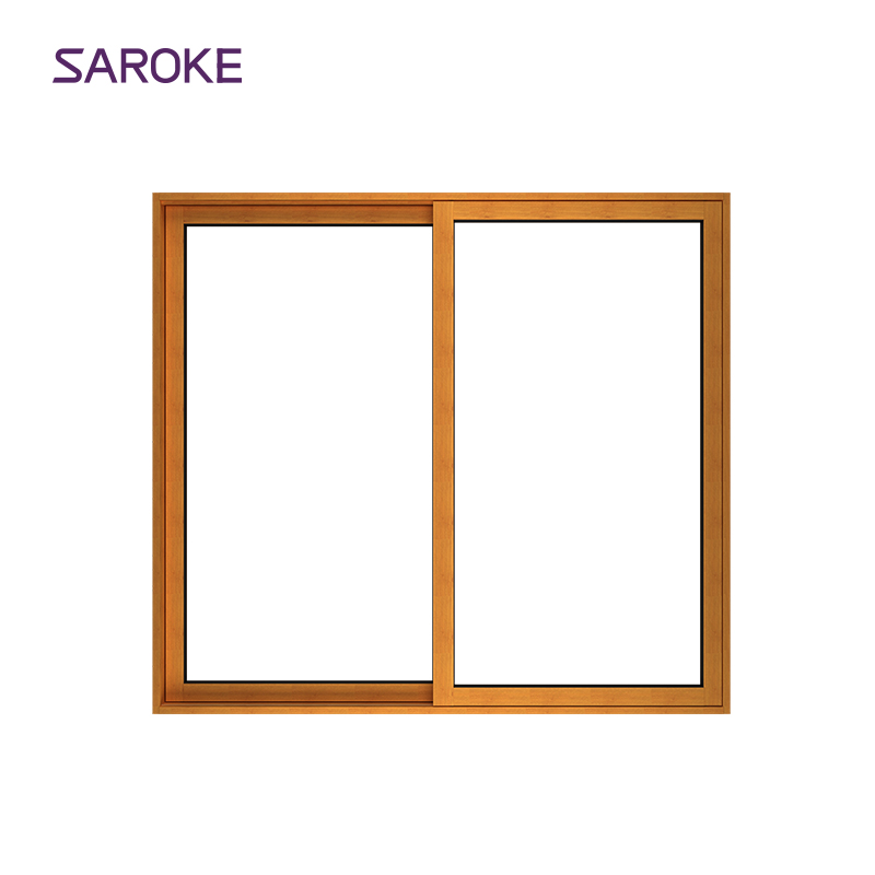 Suppliers Double Glazed Entrance Security Aluminum Wood Frame Sliding Glass Patio Door For 5m Width