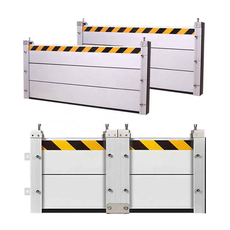 Removable Flood Control Barrier Barrera Contra Inundaciones Flood Water Barrier Door Aluminum Flood Barrier For Home Protection