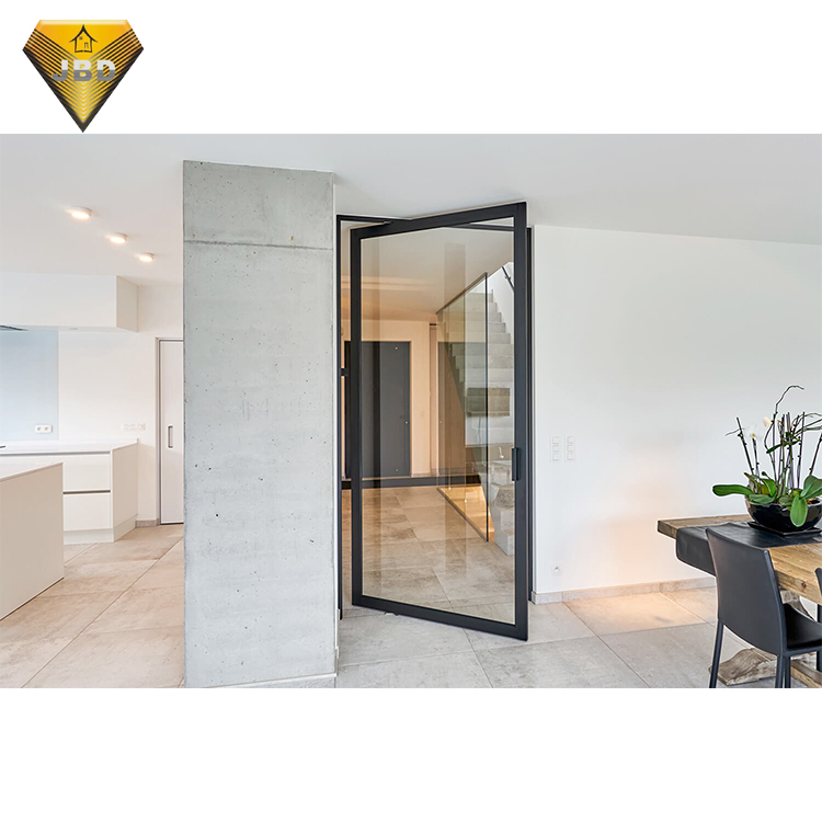 French Open Aluminum Alloy Steel Glass Door Accessories