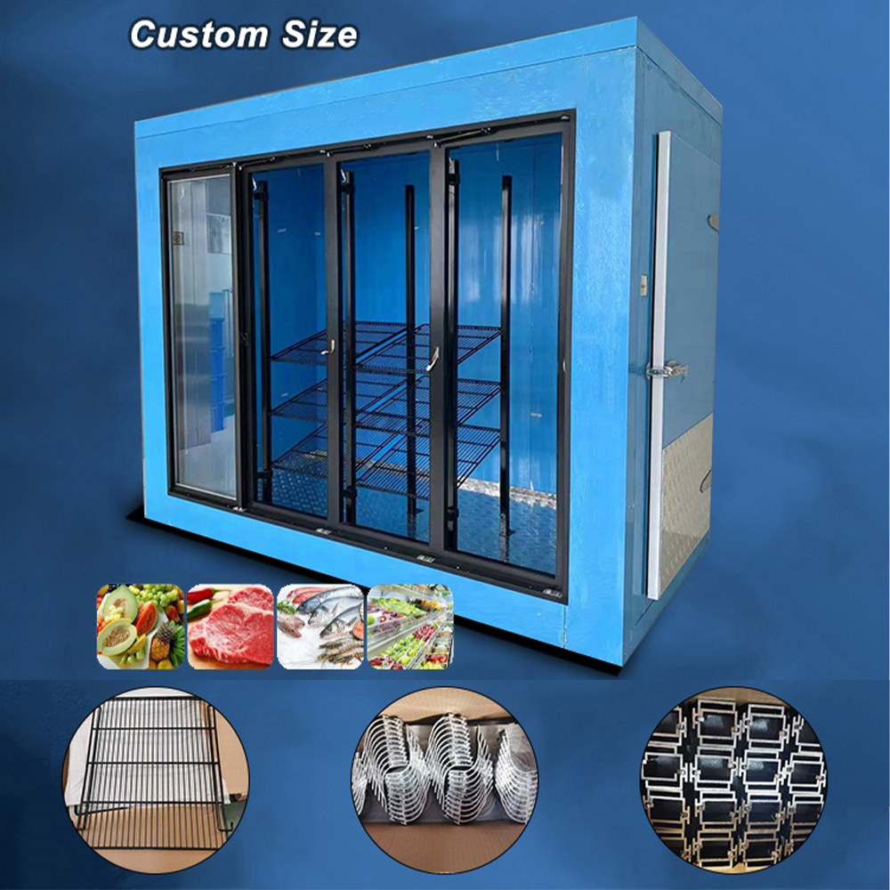 Back-up Type Electric Heating Glass Door for Cold Storage Facility