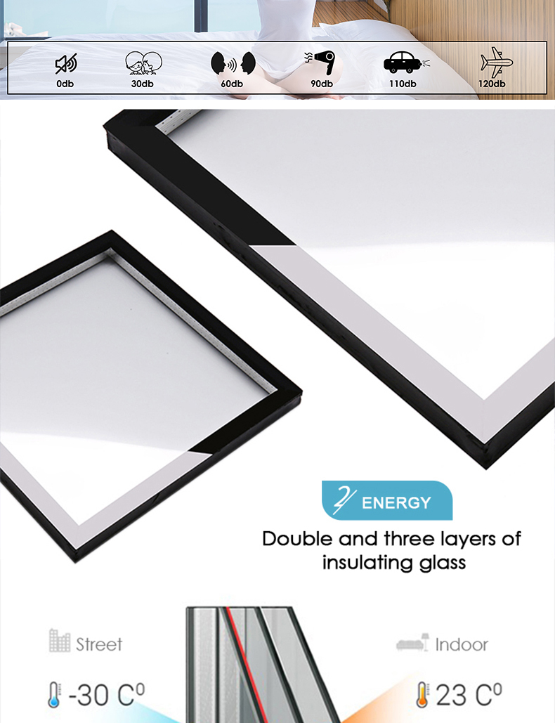 Double Glazing Aluminum Window Detail 4