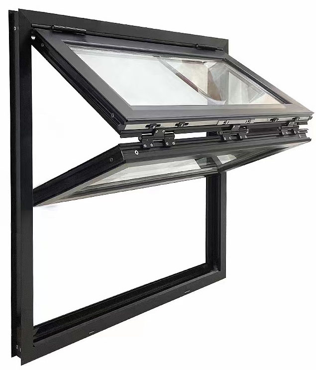 Aluminium folding windows