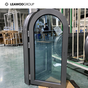 Modern Design Arch Windows for Villa Specialty Shapes Window Factory