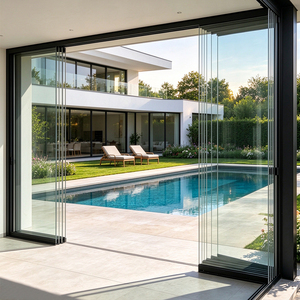 Commercial Large Sliding Bifold Patio Door