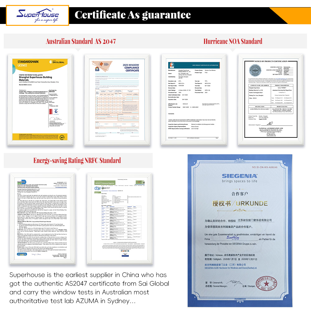 Official Product Certifications