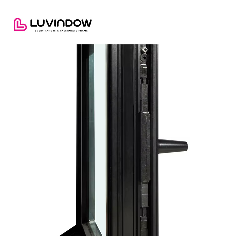 Impact Resistant Energy Saving Thin Frame Aluminum Windows Stainless Steel for Apartment Multi Family Complex Construction