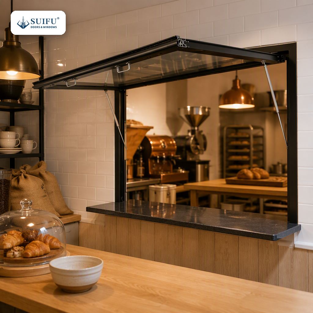 Modern Aluminum Awning Window Slim Frame Double Glazed Soundproof Ventilation Custom Size China Factory Hurricane Impact Rated