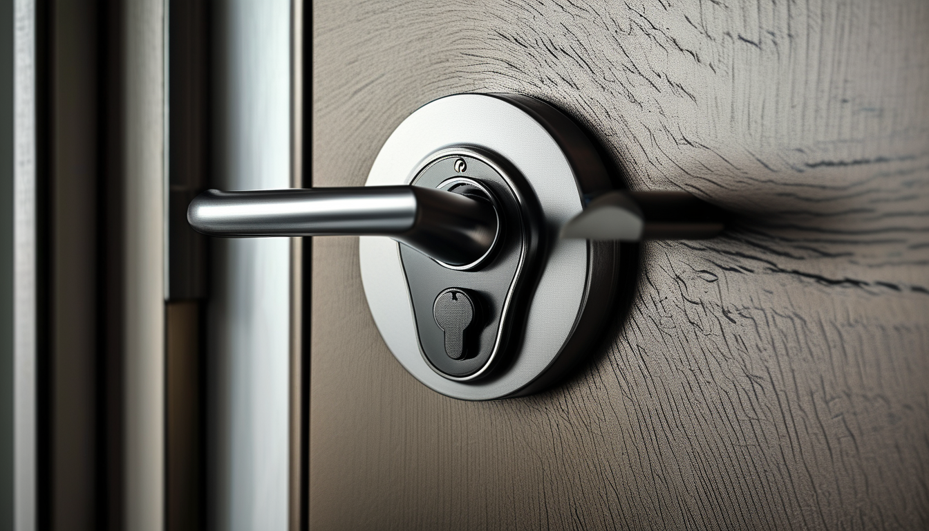 Fingerprint Lock Aluminum Door Manufacturer