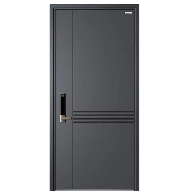 Factory Direct Supply Modern Design Customized Aluminum Alloy Main Entrance Door For House