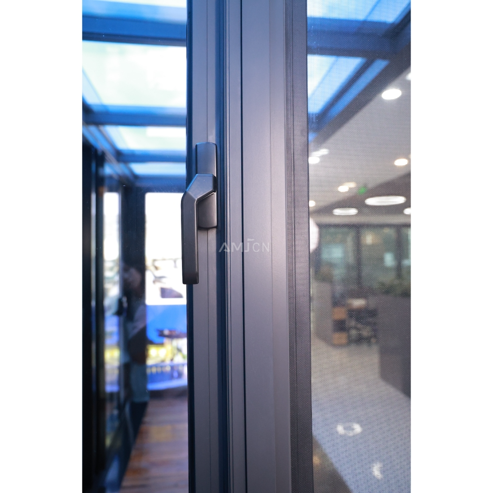 Australia Standard Commercial Aluminium House Windows Aluminium Windows Double Tempered Glazed Casement Windows with Fly Screen