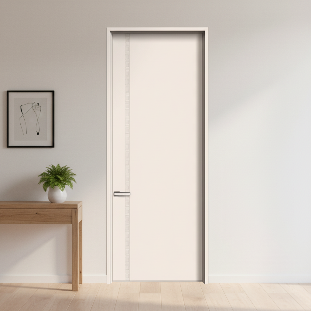 Factory Composite Solid Wood Aluminum Doors Interior and Exterior, Room, Wooden Aluminum Panel Doors