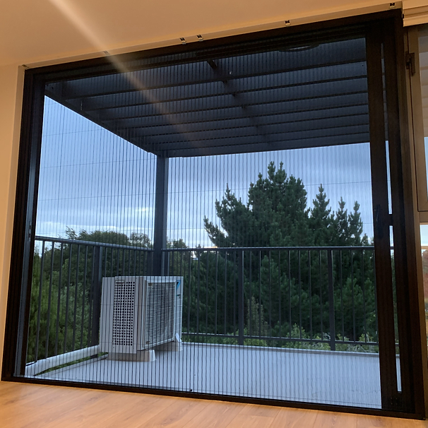 Smooth And Easy To Open And Close Mosquito Net Folding Mesh Doors Pleated Window Polyester Screen Door