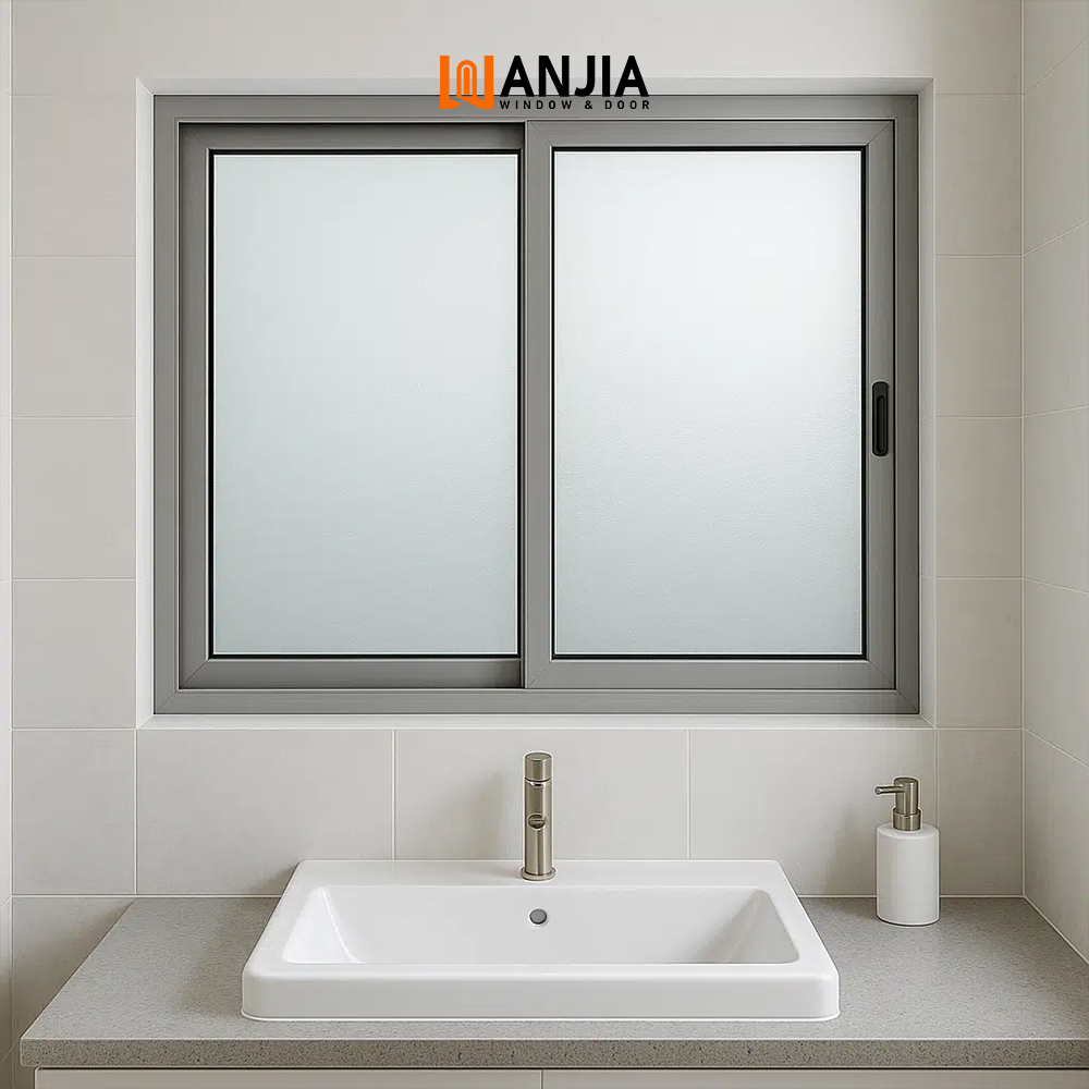 Hotel 1.8MM Profile Aluminum Windows Hurricane Proof Soundproof Sliding Windows Double Tempered Insulating Glass Sliding Windows