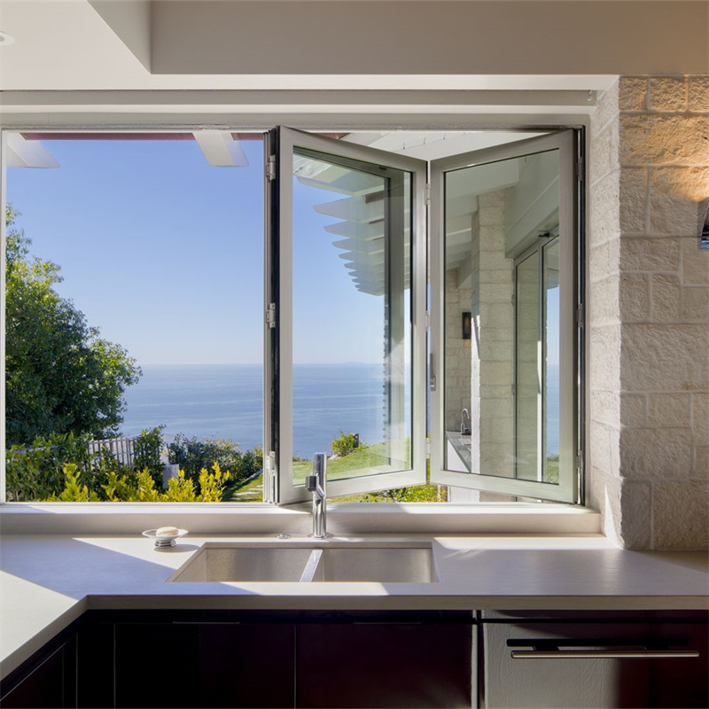 Aluminum Window and Door Customized Casement for Storefront Window