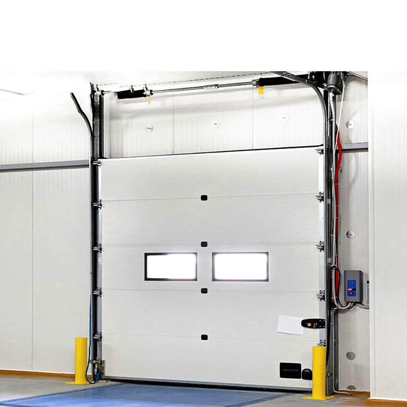 External Roll Type Metal Aluminum Alloy Industrial Lifting Door Heavy Duty Drum Spiral High Speed Door