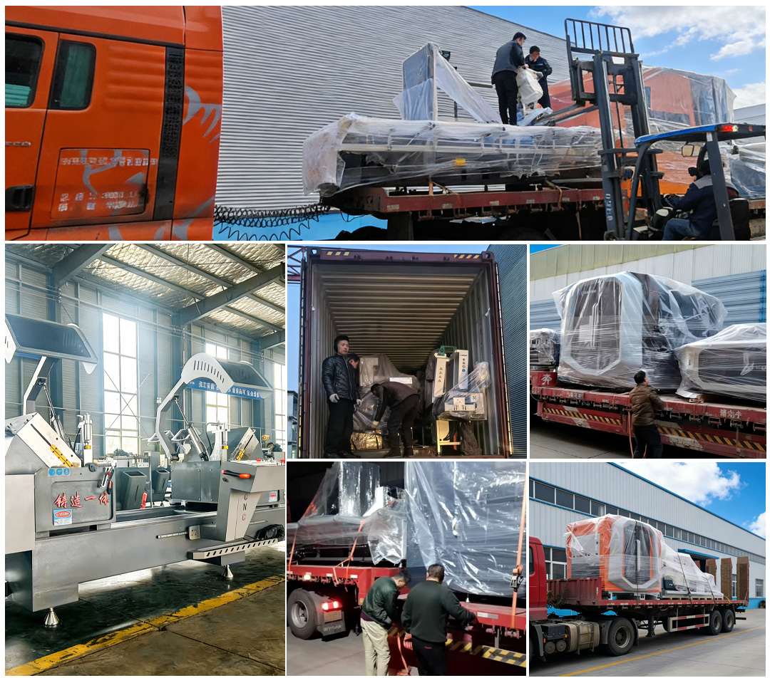 MLX550 Series Fully Automatic Zero Error Intelligent Aluminum Door and Window Production Line