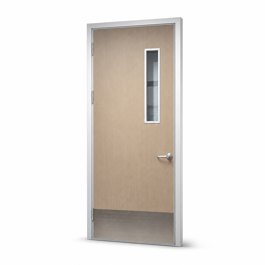 Luxury Bedroom Aluminum Door Waterproof Frame Aluminum Door Suitable for Hotels / Home