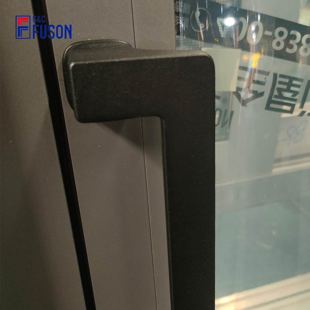 Fuson Oem Hurricane Windows Sound Poof Aluminum Casement Window Double Toughened Glass Aluminum Windows