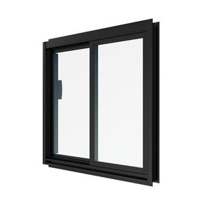 Double-Glazed Aluminum Vertical Sliding Window Frame