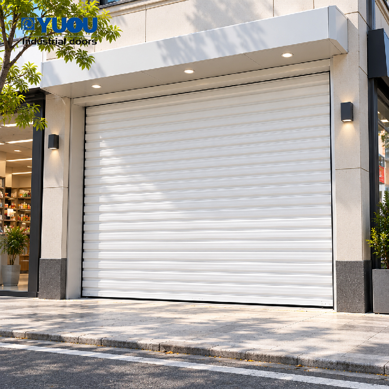 Australian Style Colored Steel Roller Door Automatic Roll Up Garage Door For Residential And Commercial Warehouse