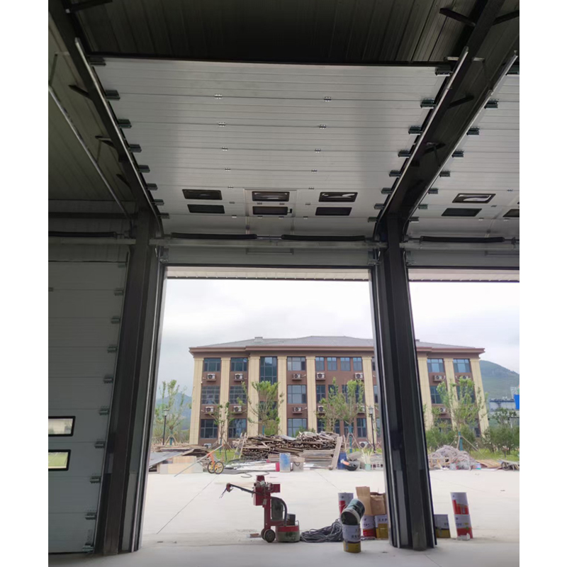 Wholesale Price Modern Design Residential Automatic Sectional Overhead Garage Door Anti-Theft Industrial Sectional Door