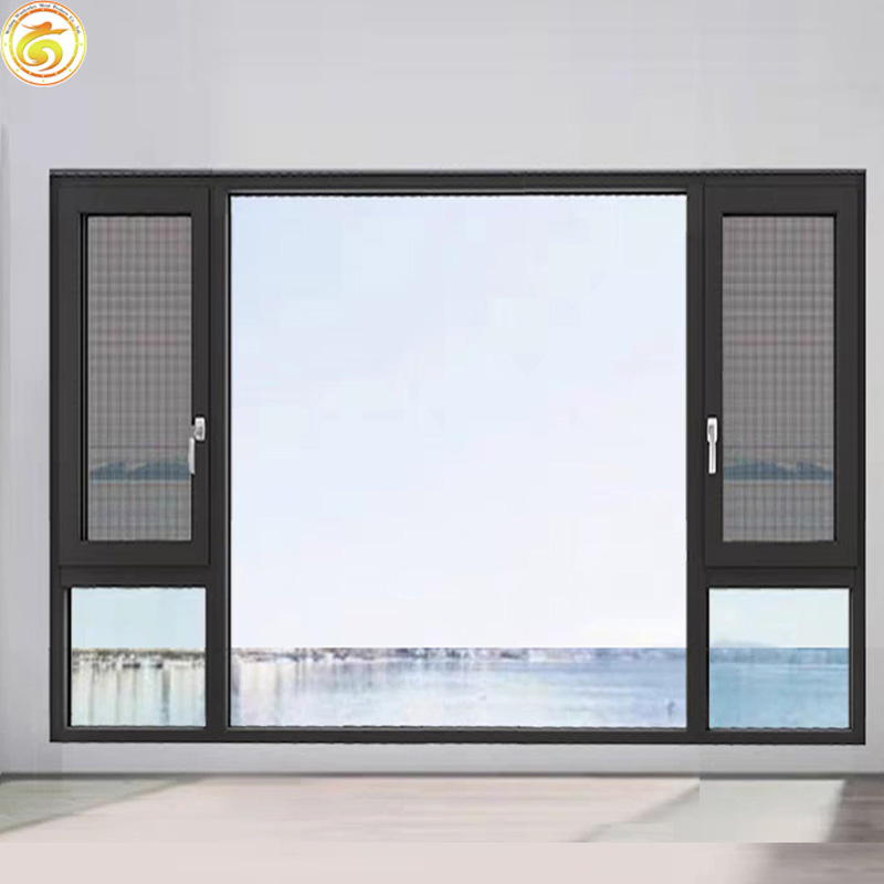 Maximized View Aluminum Casement Windows | Frameless Design for High-End Homes &amp; Villas