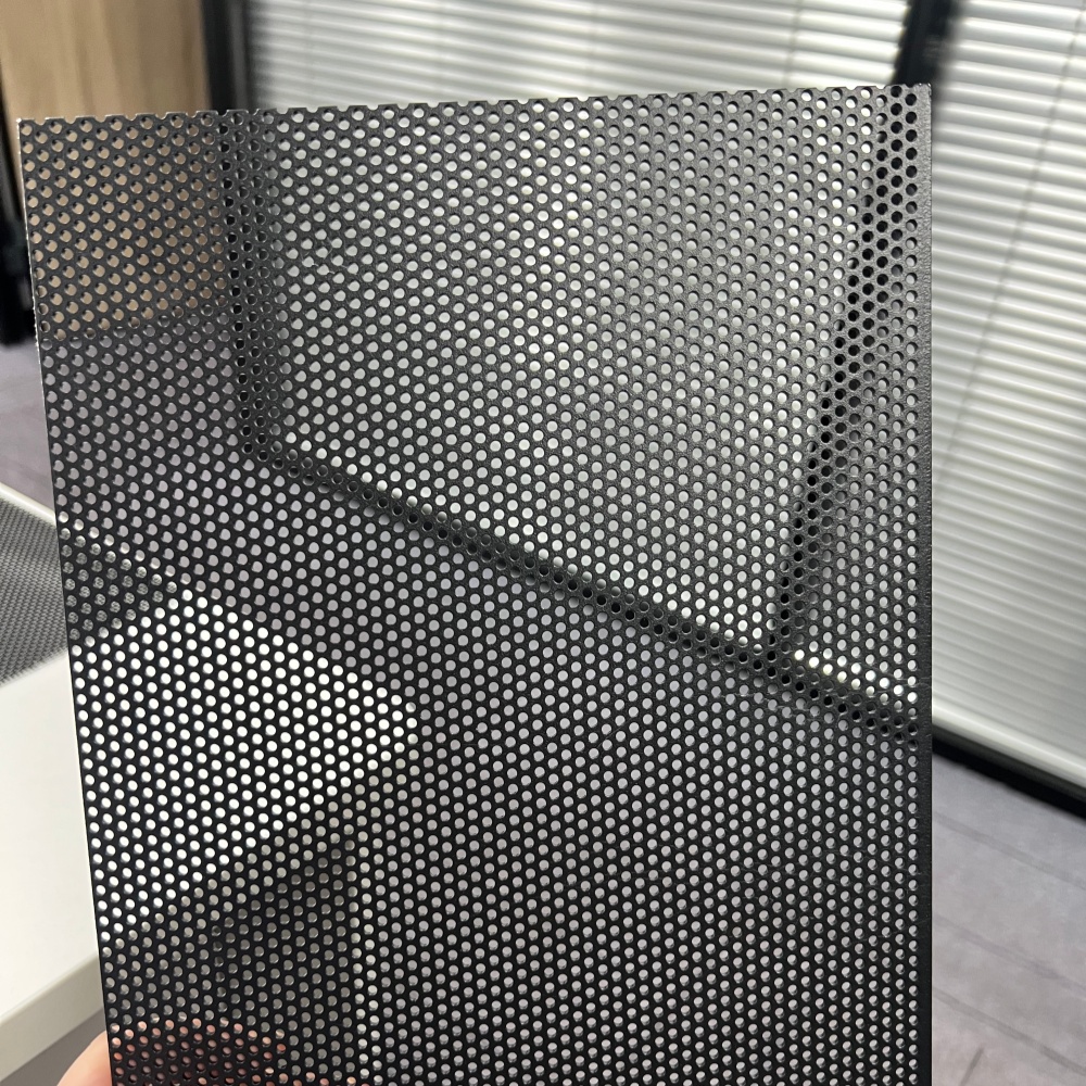 Perforated Metal Surface Finish
