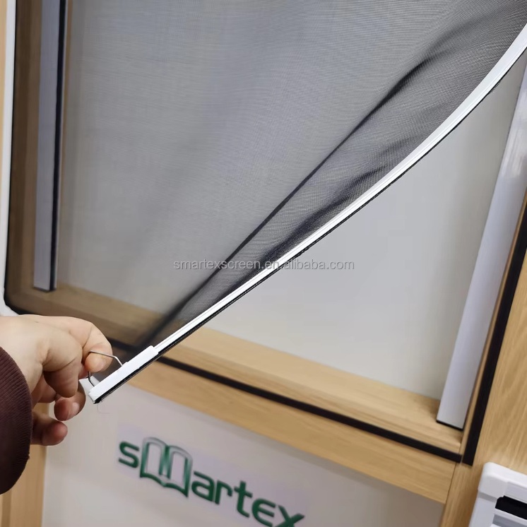 DIY Mosquito Net Window Aluminum and Magnet Framediy Magnetic Window Screen
