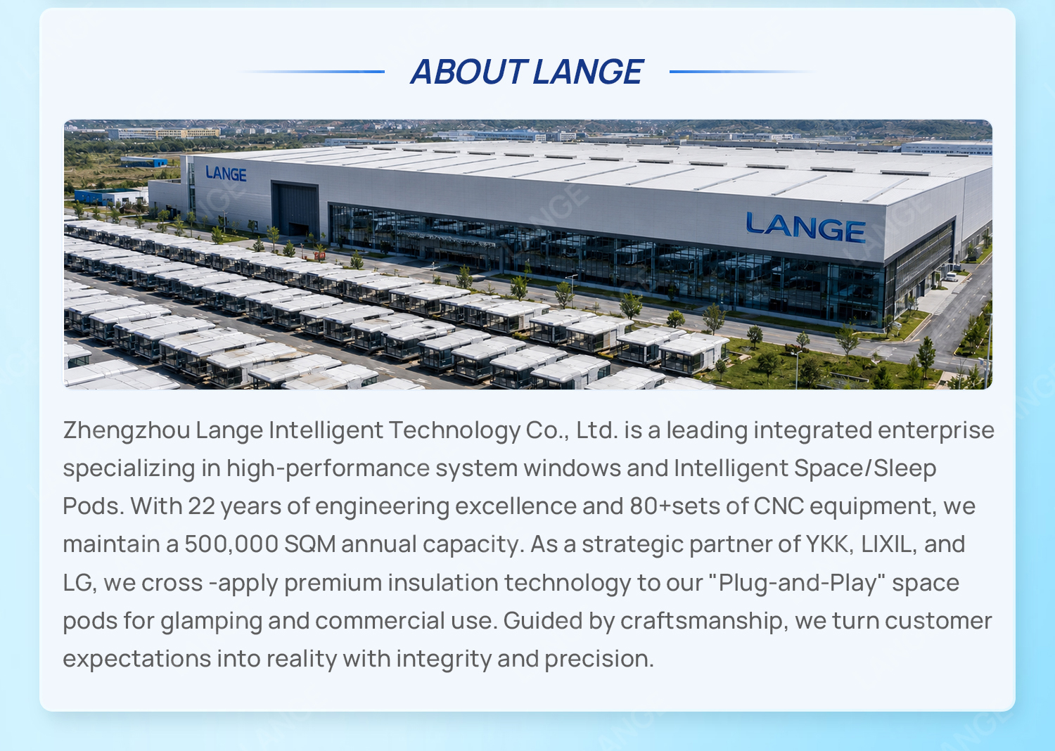 Company Facility
