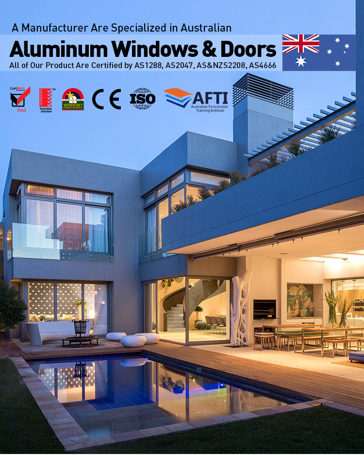 Australian Standard Aluminum Windows & Doors Manufacturer