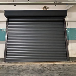 Automatic Aluminum Alloy Roller Shutter Door Custom Size Rolling Gate for Commercial Shop Garage Warehouse