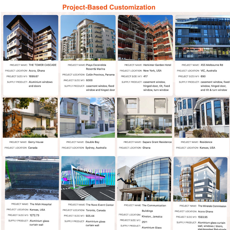 APRO Thermal Insulation Sound Insulation Aluminum Constractor Sliding Double-glazed Window Glass Aluminum Alloy Sliding Window