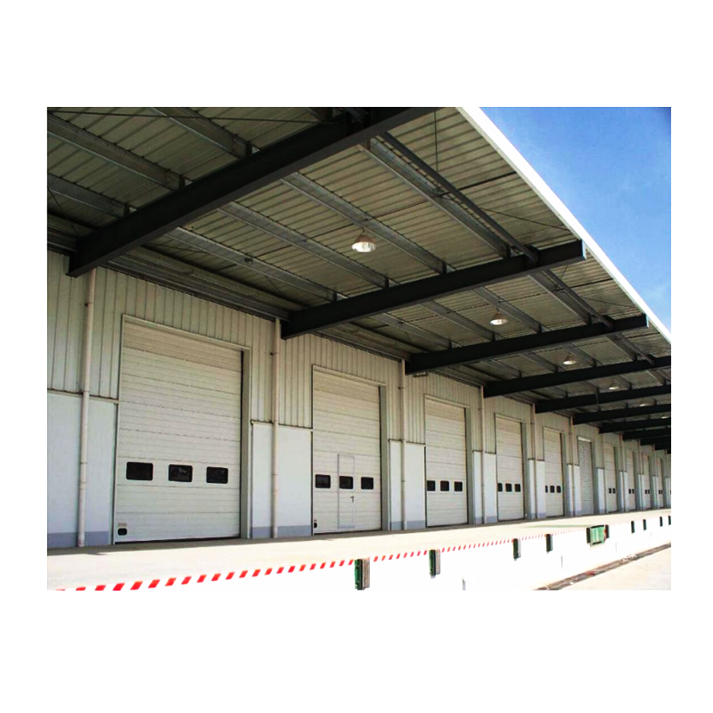 External Roll Type Metal Aluminum Alloy Industrial Lifting Door Heavy Duty Drum Spiral High Speed Door