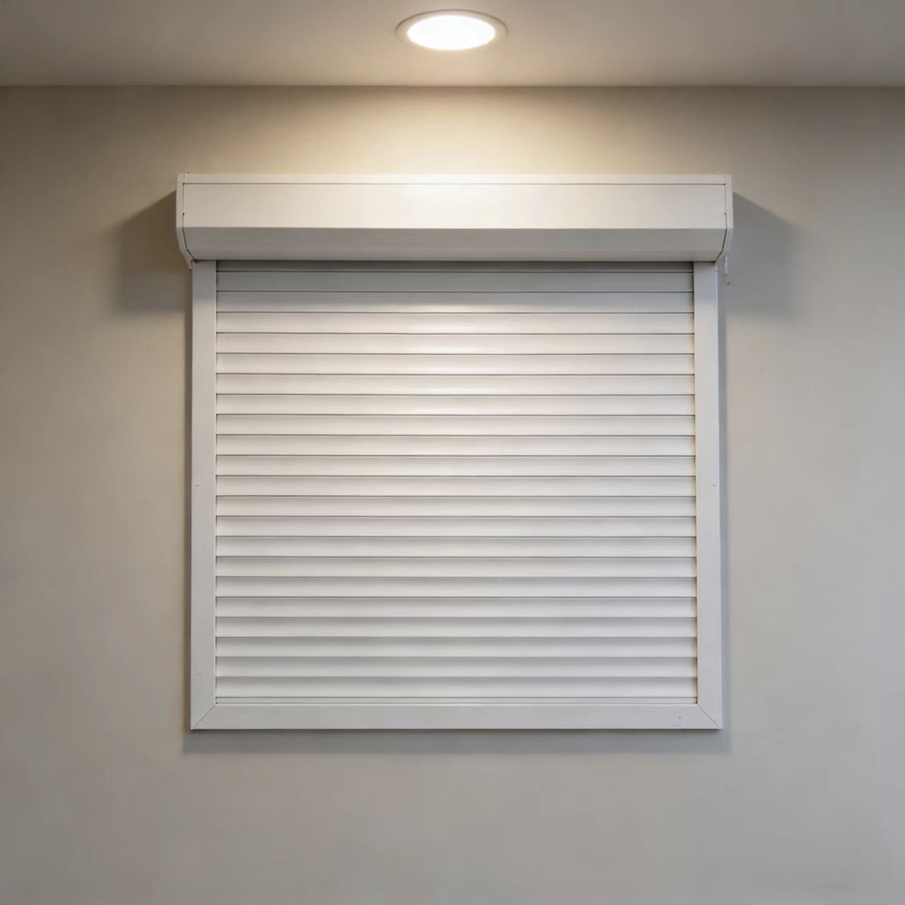 High Quality Aluminum Alloy Waterproof Sun Shading Security Roller Shutter Shop Front Aluminum Roller Shutter Window