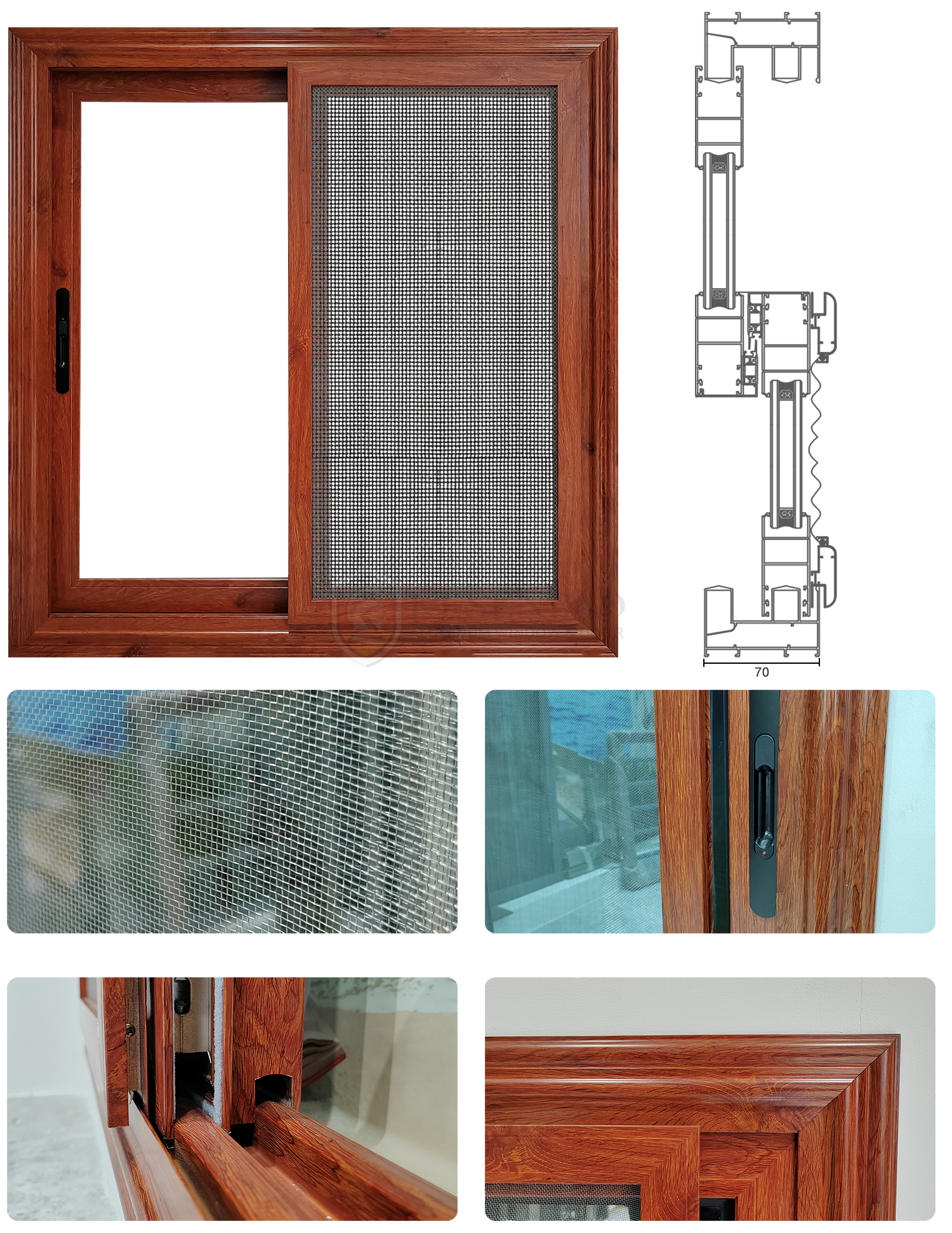 80# Two Tracks Sliding Window
