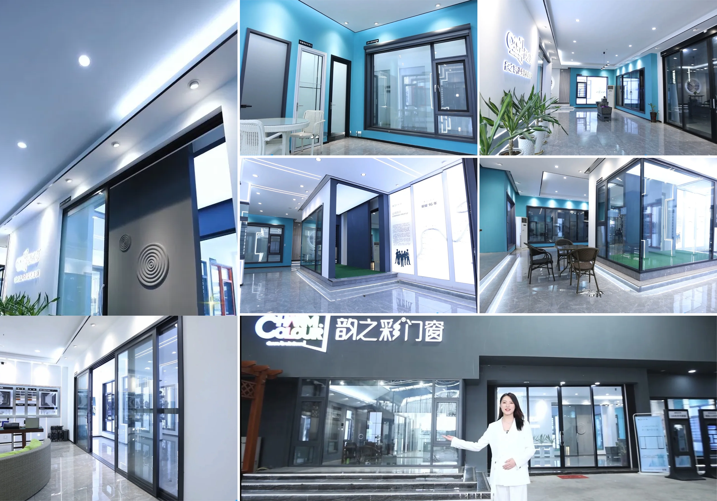 Indoor Aluminum Sliding Door Black Slim Frame Double Glazed Tempered Glass Interior Partition Door for Kitchen Living Room