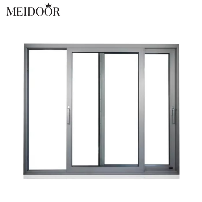 Customized Modern Design Triple Double Glass Sliding Window For Balcony Villa Energy Efficient Aluminum Sliding Window