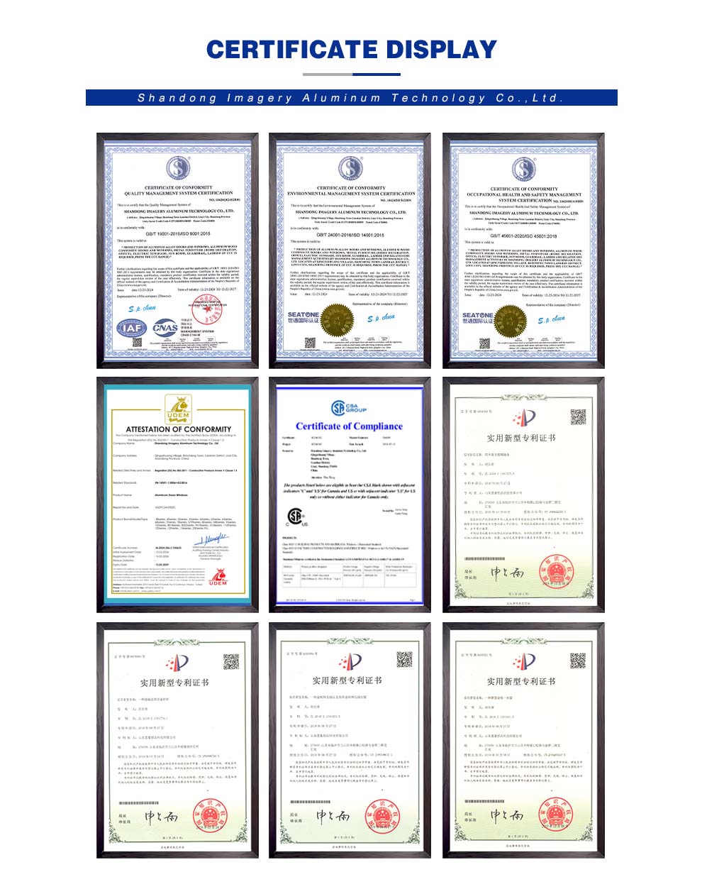 Certifications