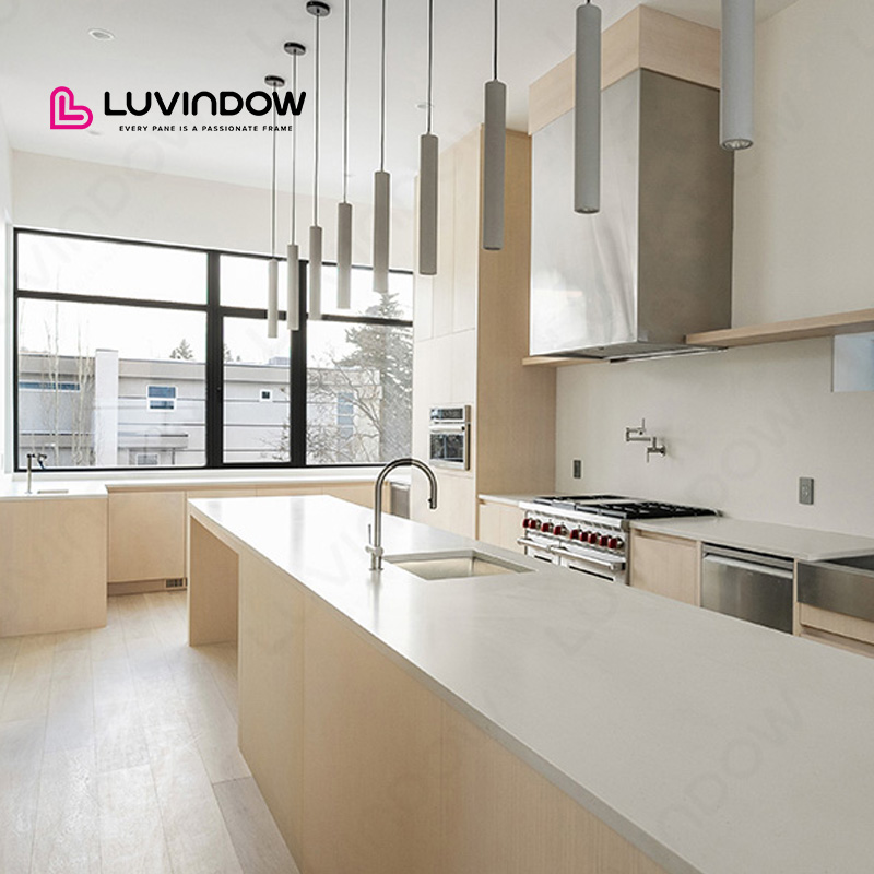 Contemporary Spaces Modern Tilt Turn Windows Aluminum Slim Frame Energy Efficient Villa Bathroom Magnetic Screen Graphic Design