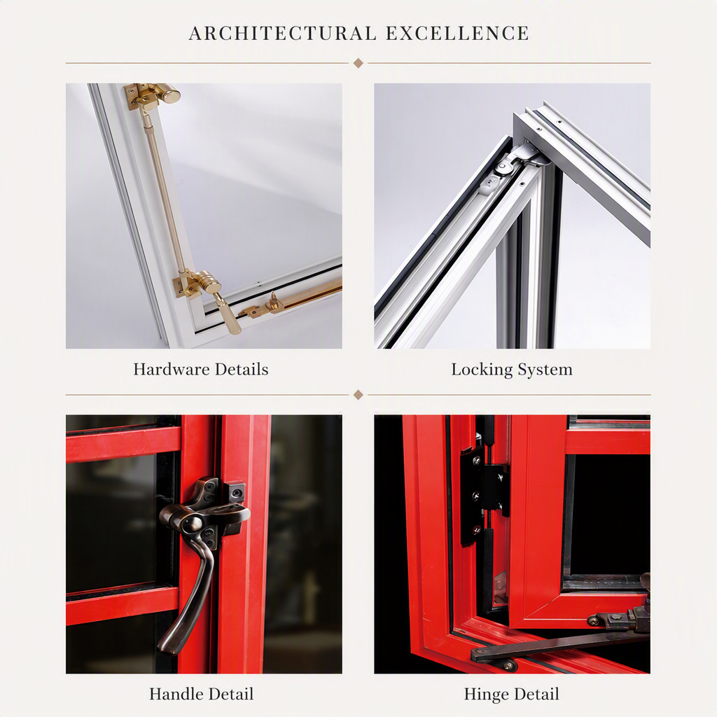 Top Hung Aluminium Window Security Latch Window Double Hung Windows Low E Double Top Hung Windows