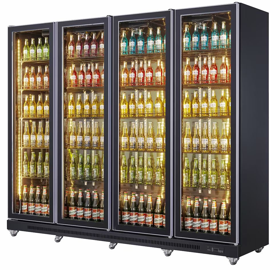 Back-up Type Electric Heating Glass Door for Cold Storage Facility