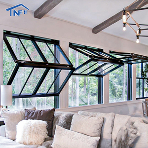 Aluminum Vertical Bifold Kitchen Bar and Living Room Windows